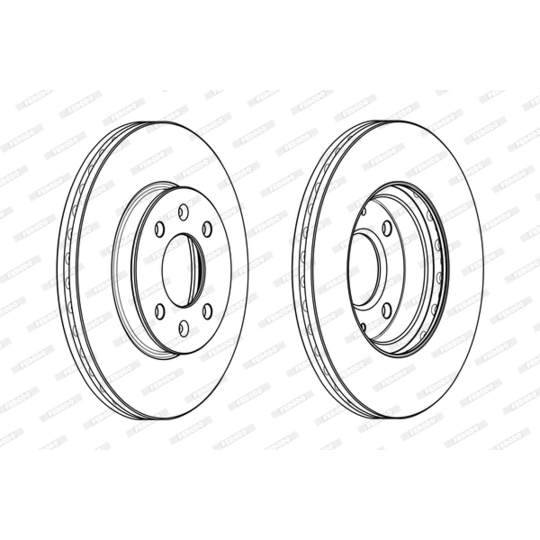 DDF2089C - Brake Disc 