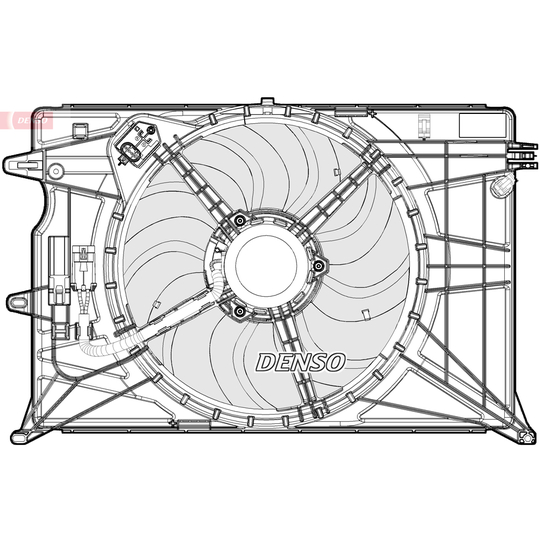 DER09074 - Ventilaator, mootorijahutus 