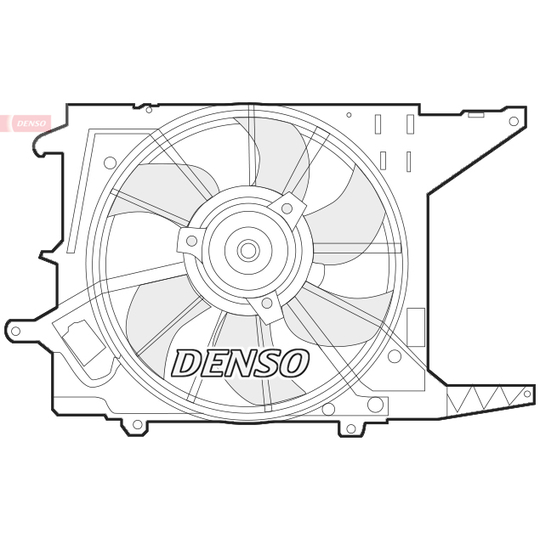 DER37003 - Fan, radiator 