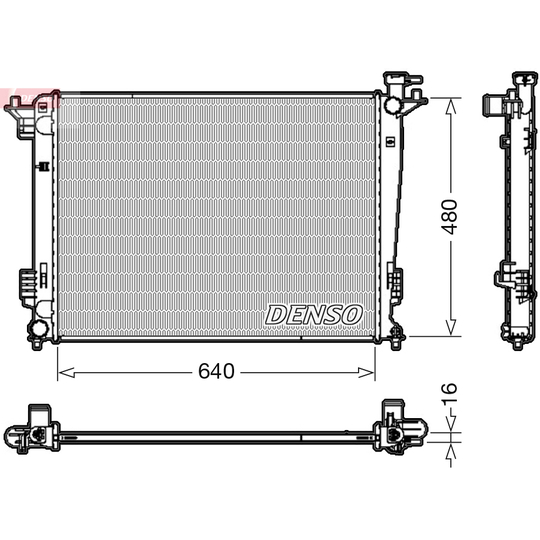 DRM41003 - Kylare, motorkylning 