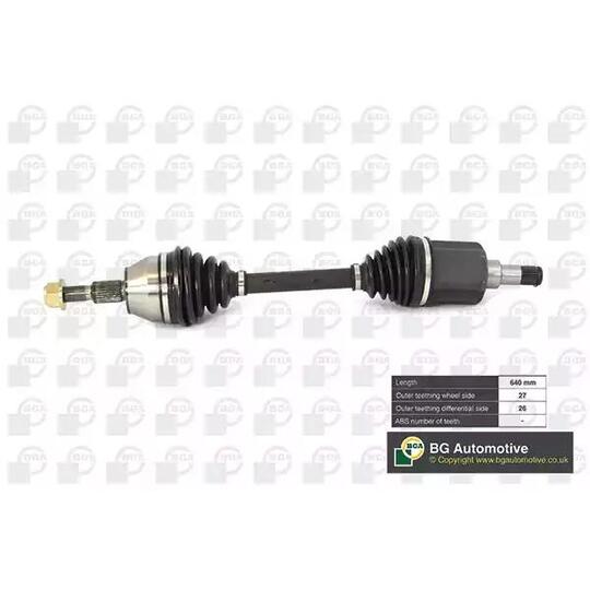 DS2350L - Drivaxel 