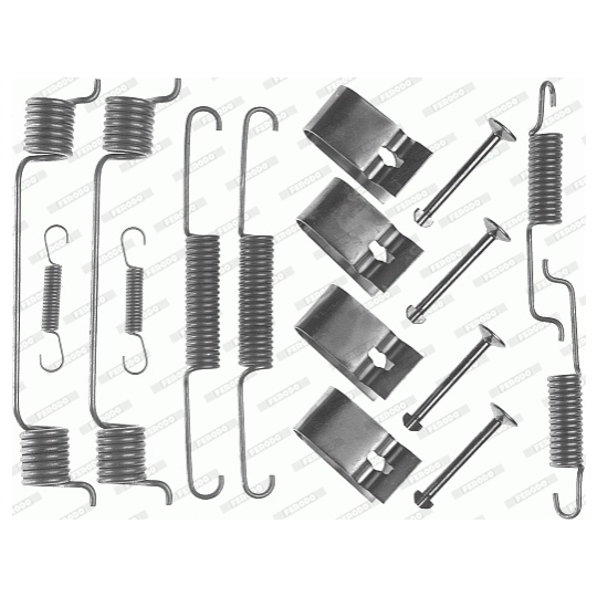 FBA132 - Accessory Kit, brake shoes 