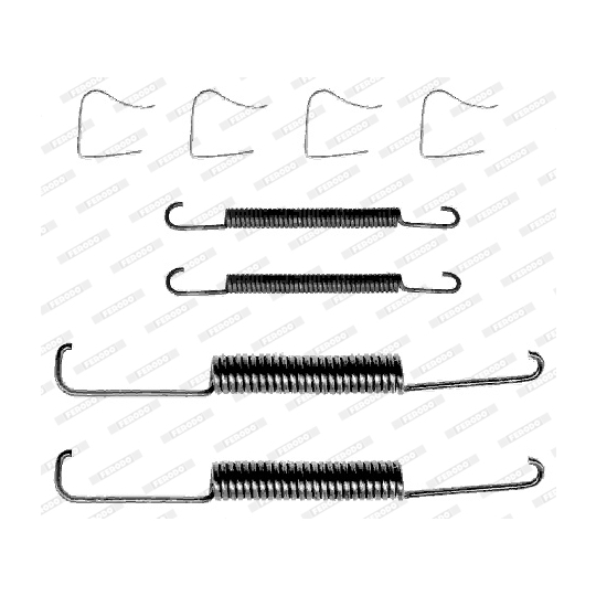 FBA144 - Accessory Kit, brake shoes 