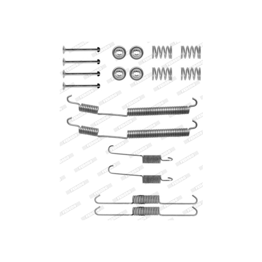 FBA206 - Accessory Kit, brake shoes 