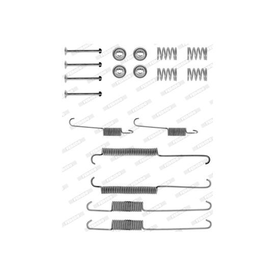 FBA39 - Tillbehörssats, bromsbackar 