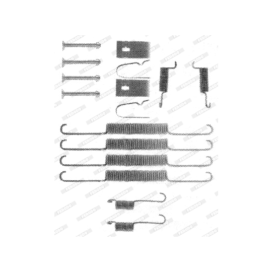 FBA51 - Accessory Kit, brake shoes 