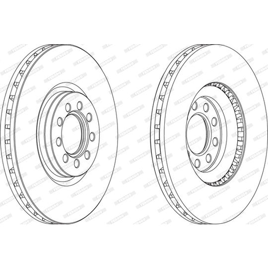 FCR317A - Brake Disc 