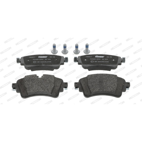 FDB4617 - Brake Pad Set, disc brake 