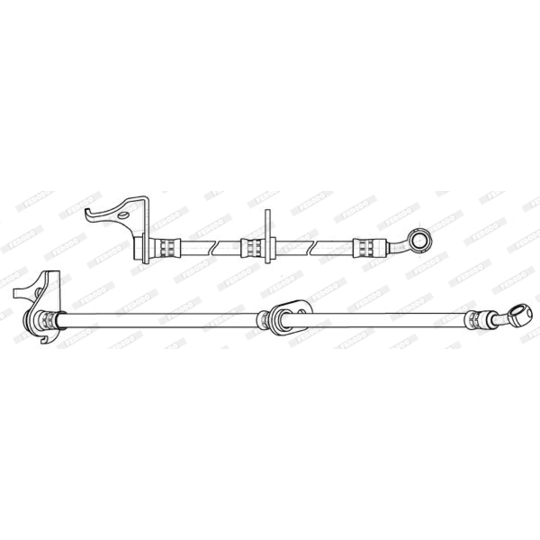 FHY2861 - Brake Hose 