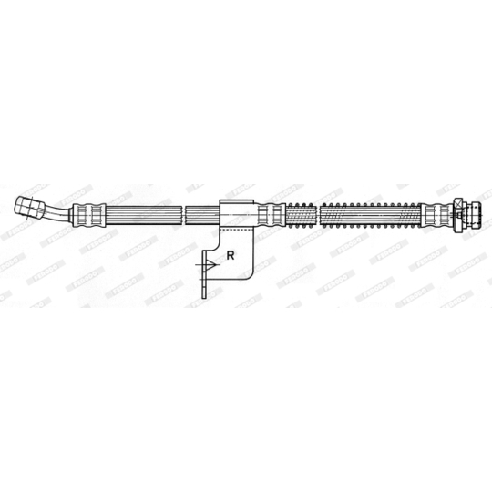 FHY3170 - Brake Hose 