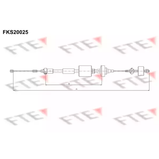 FKS20025 - Vajer, koppling 