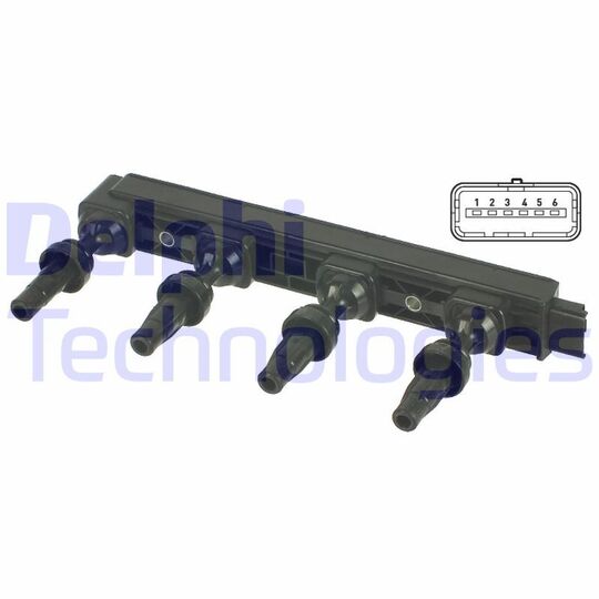 GN10654 - Ignition coil 