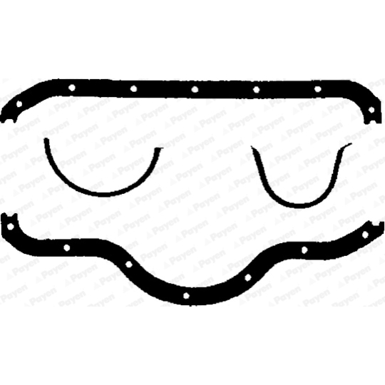 HC354 - Gasket Set, wet sump 