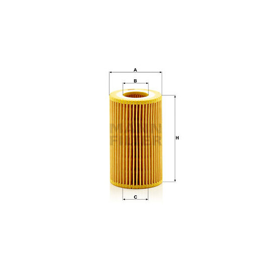HU 7011 y - Oil filter 