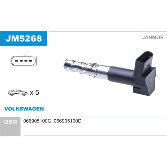 JM5268 - Ignition coil 