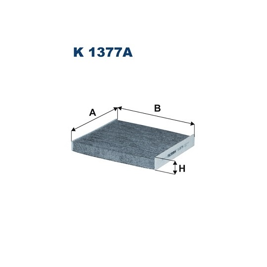 K 1377A - Filter, interior air 