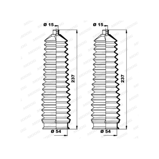 K150204 - Bellow Set, steering 