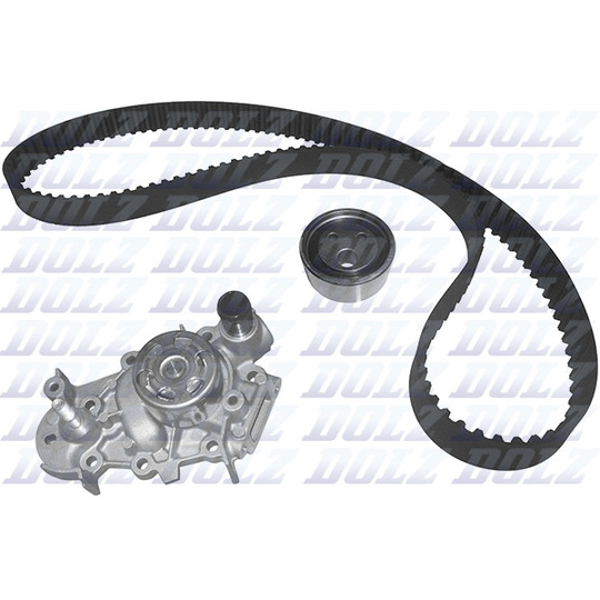 KD002 - Water Pump & Timing Belt Set 