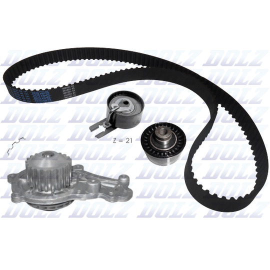 KD015 - Water Pump & Timing Belt Set 