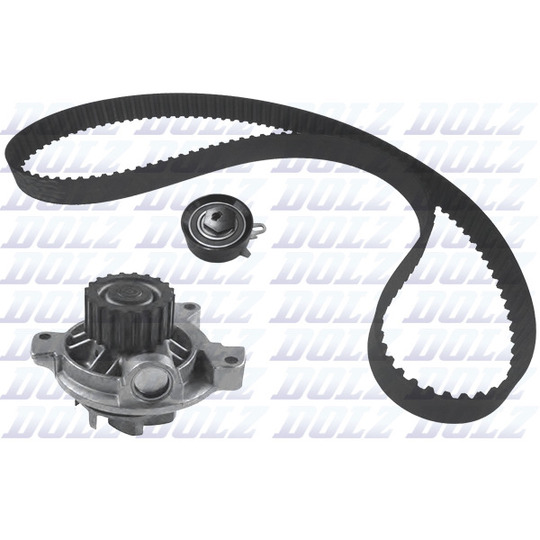 KD087 - Water Pump & Timing Belt Set 