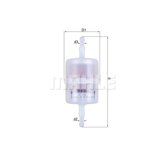 KL 1022 - Polttoainesuodatin 