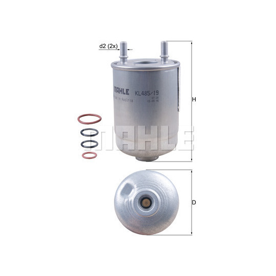 KL 485/19D - Fuel filter 