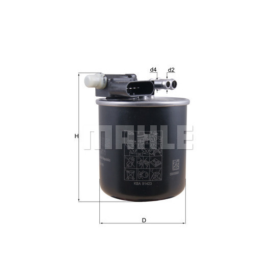 KL 911 - Fuel filter 