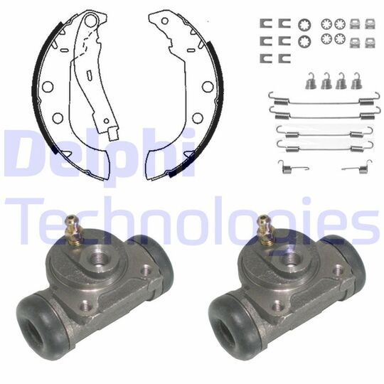 KP1058 - Brake Shoe Set 