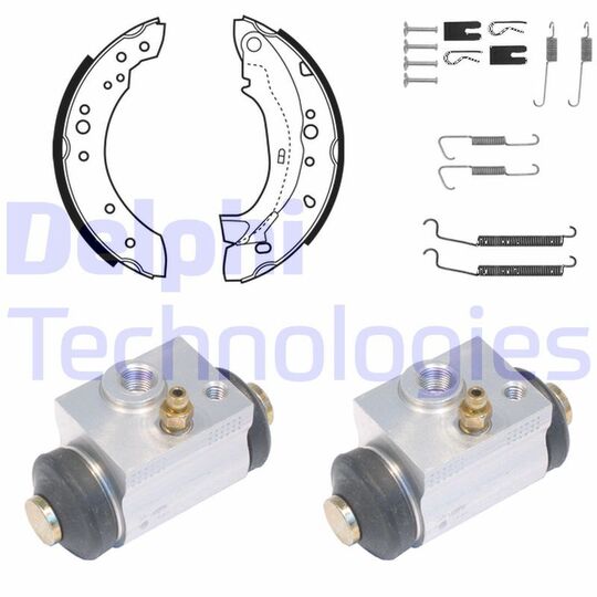 KP1078 - Brake Shoe Set 