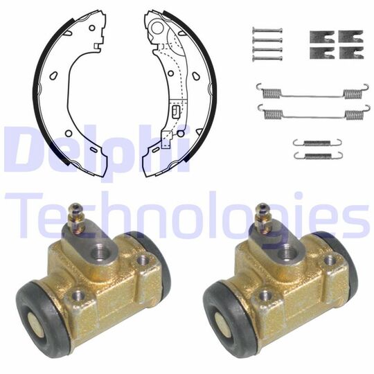 KP1080 - Brake Shoe Set 