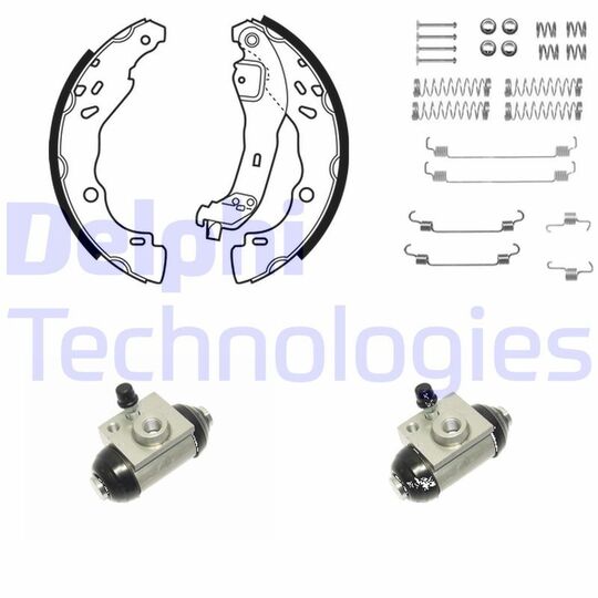 KP1088 - Brake Shoe Set 