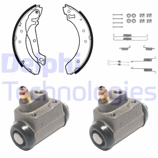 KP701 - Brake Shoe Set 