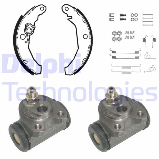 KP734 - Brake Shoe Set 