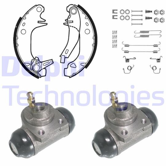 KP776 - Brake Shoe Set 