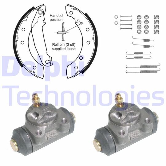 KP815 - Brake Shoe Set 