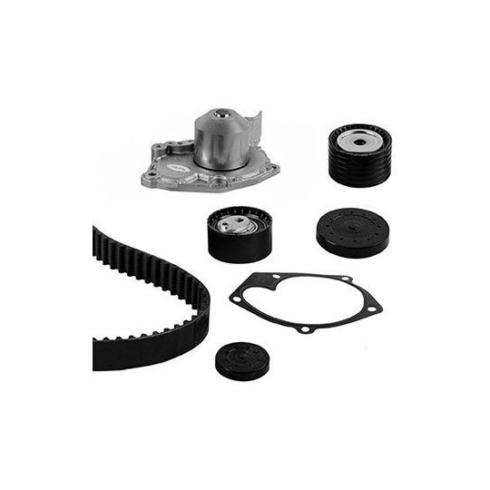 KP822-3 - Water Pump & Timing Belt Set 