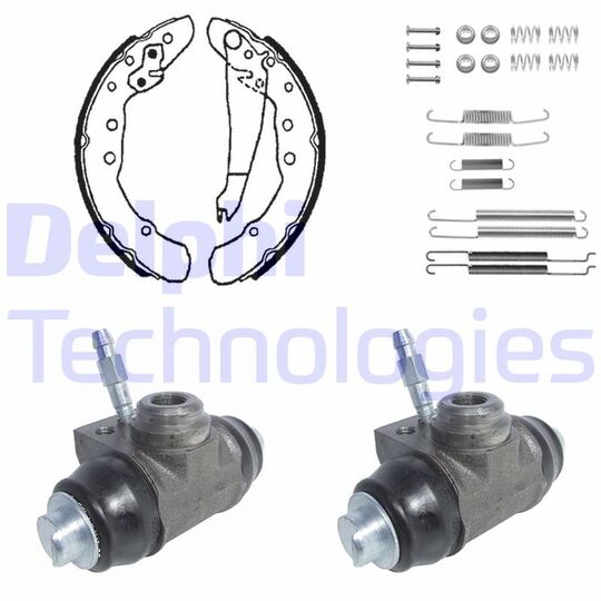 KP879 - Brake Shoe Set 