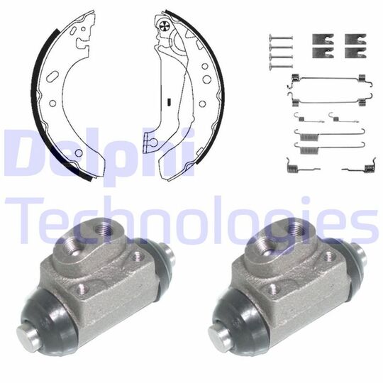 KP940 - Brake Shoe Set 