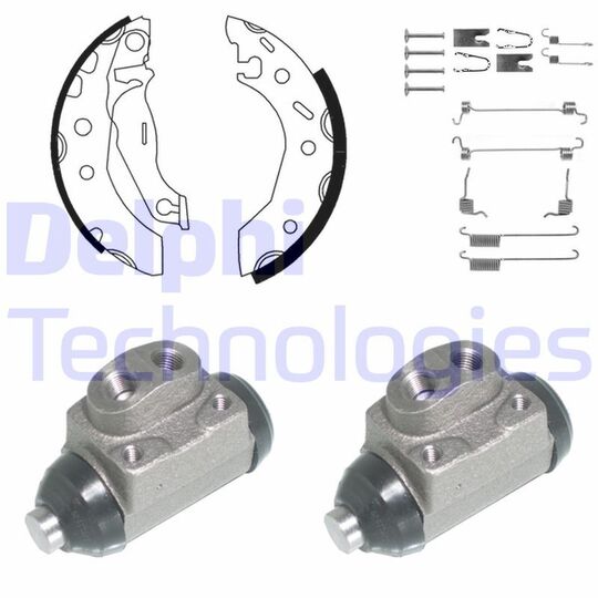 KP949 - Brake Shoe Set 