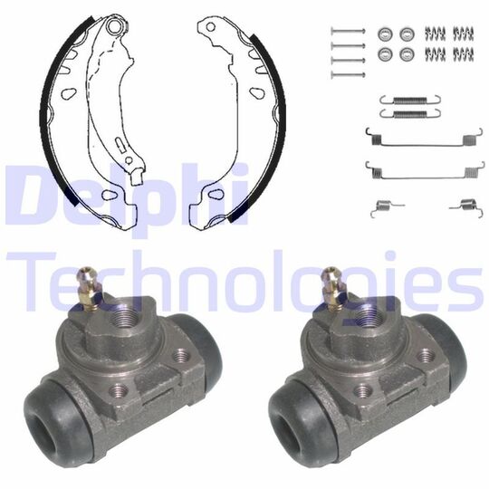 KP950 - Brake Shoe Set 