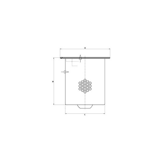 LE 24 003 x - Suodatin, paineilma 