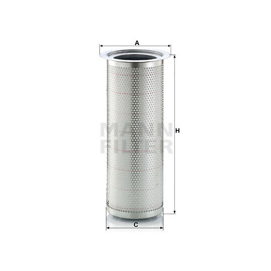 LE 42 002 x - Filter, compressed air system 