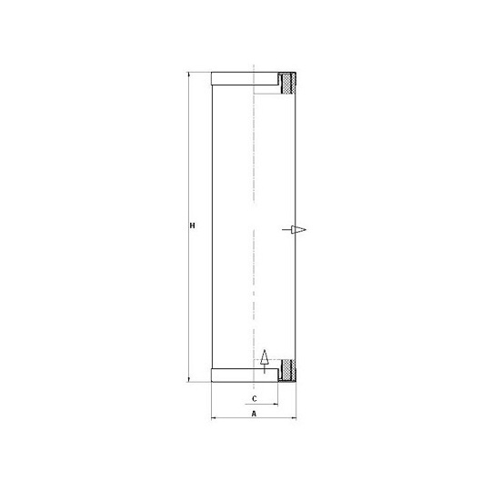 LE 5001 x - Filter, compressed air system 