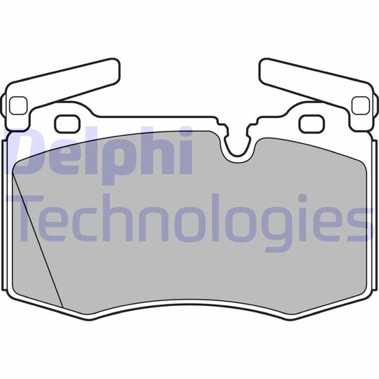 LP2235 - Brake Pad Set, disc brake 