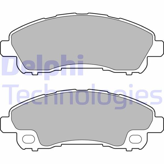 LP2716 - Brake Pad Set, disc brake 