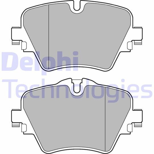 LP3182 - Brake Pad Set, disc brake 