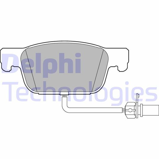 LP3219 - Brake Pad Set, disc brake 