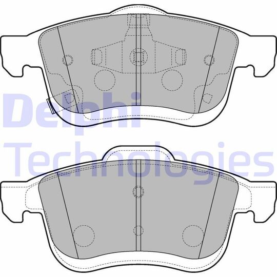 LP3220 - Brake Pad Set, disc brake 