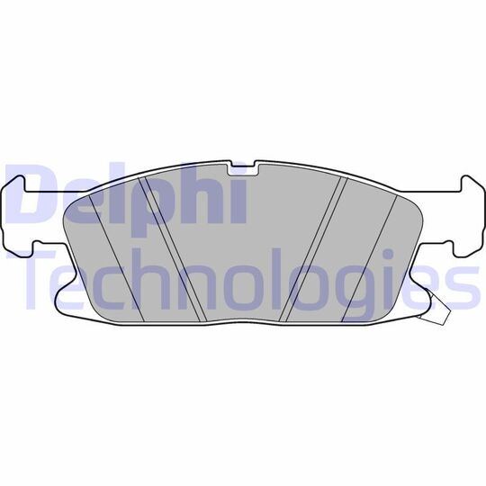 LP3241 - Brake Pad Set, disc brake 