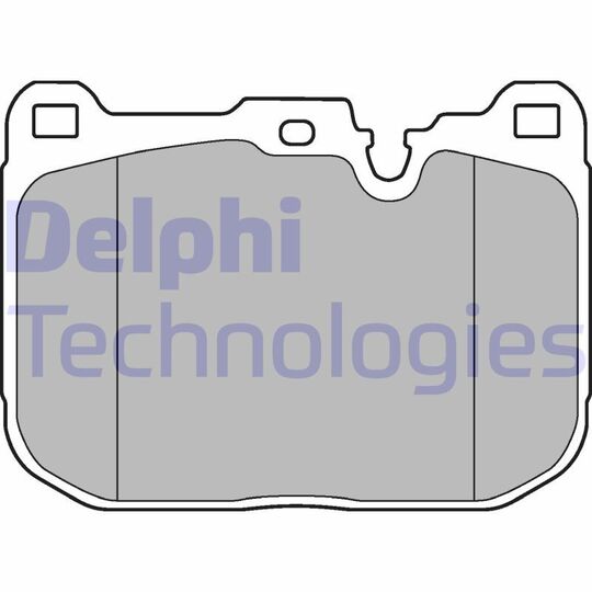 LP3248 - Brake Pad Set, disc brake 